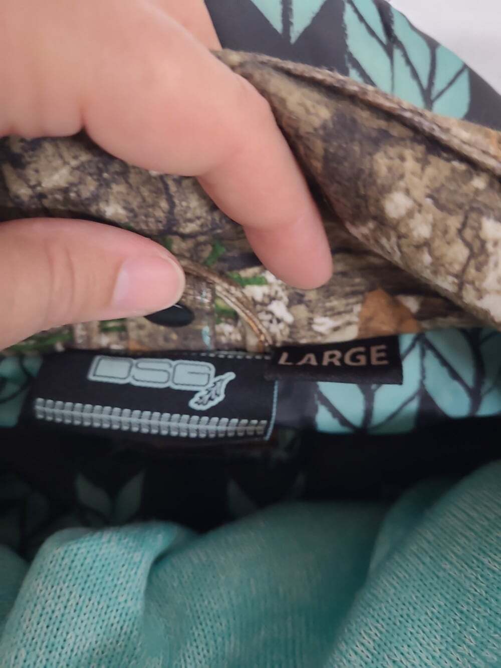 DSG Realtree Camouflage Jacket Women's Size Large Removable Inner Jacket - Picture 5 of 9